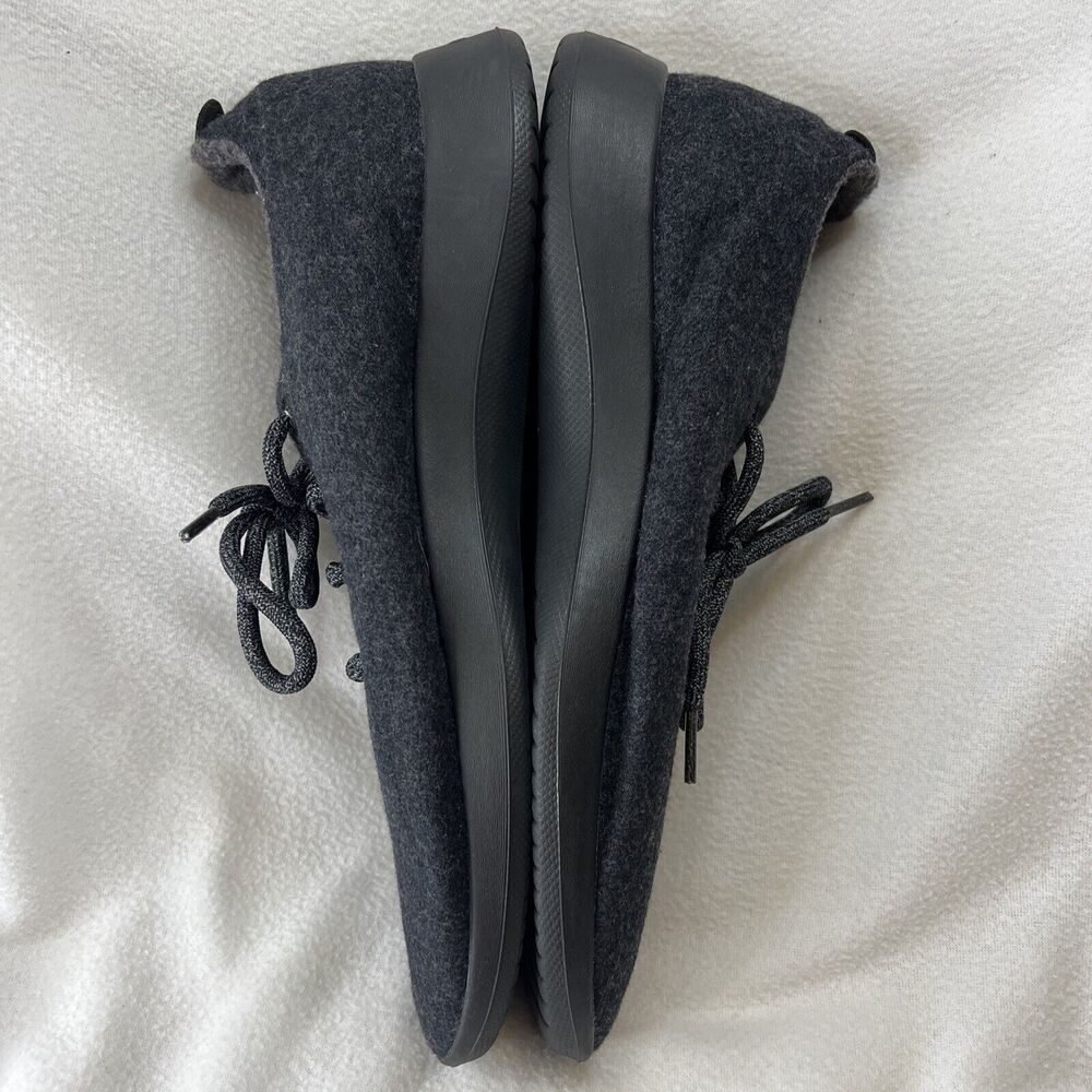 Allbirds Wool Runner Sneakers Men's Size 11 Merino Wool Running Shoes Dark Gray - Picture 6 of 7